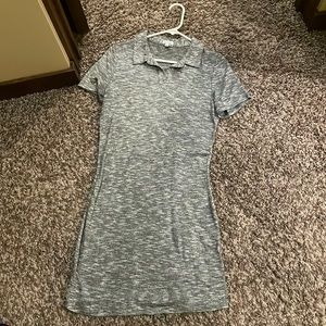 Love, fire collar mini dress